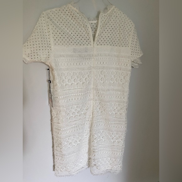NWT LAUNDRY by Shelli Segal, size 2, white dress - Picture 3 of 3